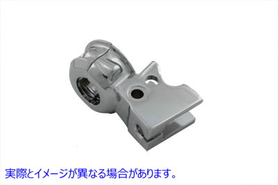 26-2137 ハンドルバー クラッチ マウント クローム 取寄せ Vツイン Handlebar Clutch Mount Chrome (検索用／38608-82A