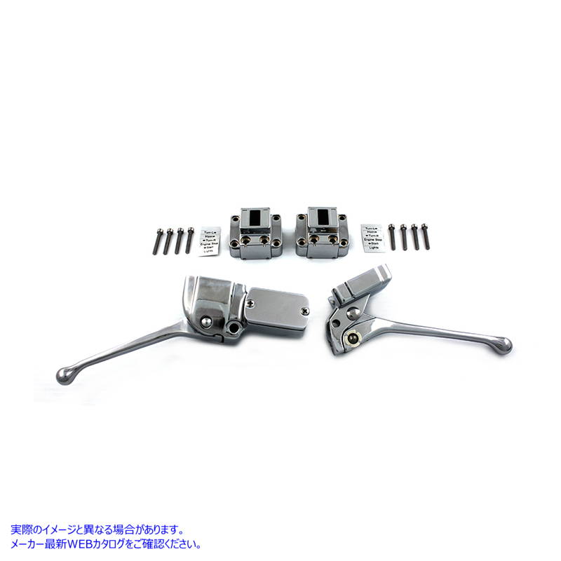 26-2148 ハンドルバー コントロール キット クローム 取寄せ Vツイン Handlebar Control Kit Chrome (検索用／
