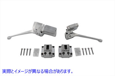 26-2187 ハンドルバーコントロールキット ポリッシュ仕上げ 取寄せ Vツイン Handlebar Control Kit Polished (検索用／