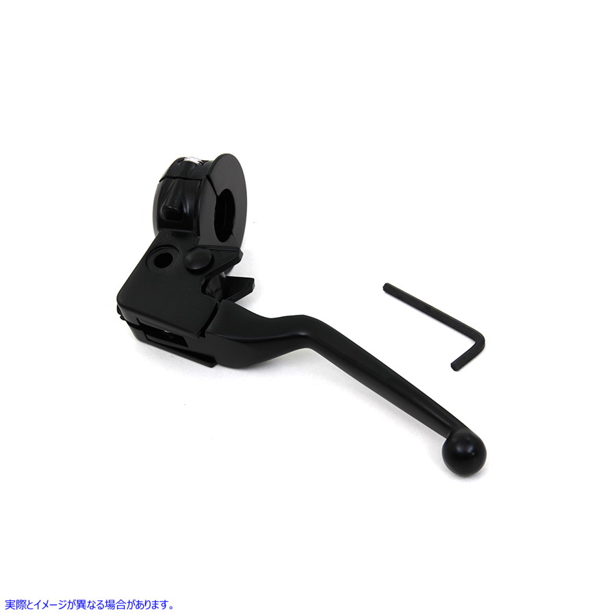 26-2188 クラッチハンドレバーAssy ブラック 取寄せ Vツイン Clutch Hand Lever Assembly Black (検索用／