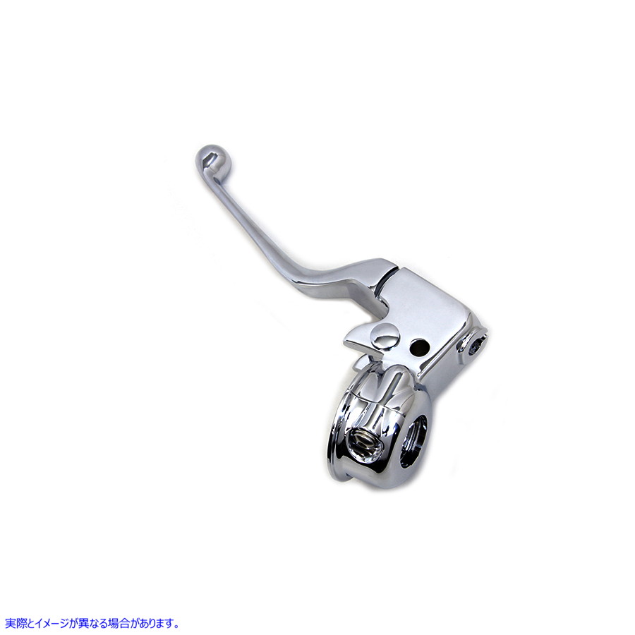 26-2208 ハンドルバー クラッチ ハンドル アセンブリ クローム 取寄せ Vツイン Handlebar Clutch Handle Assembly Chrome (検索