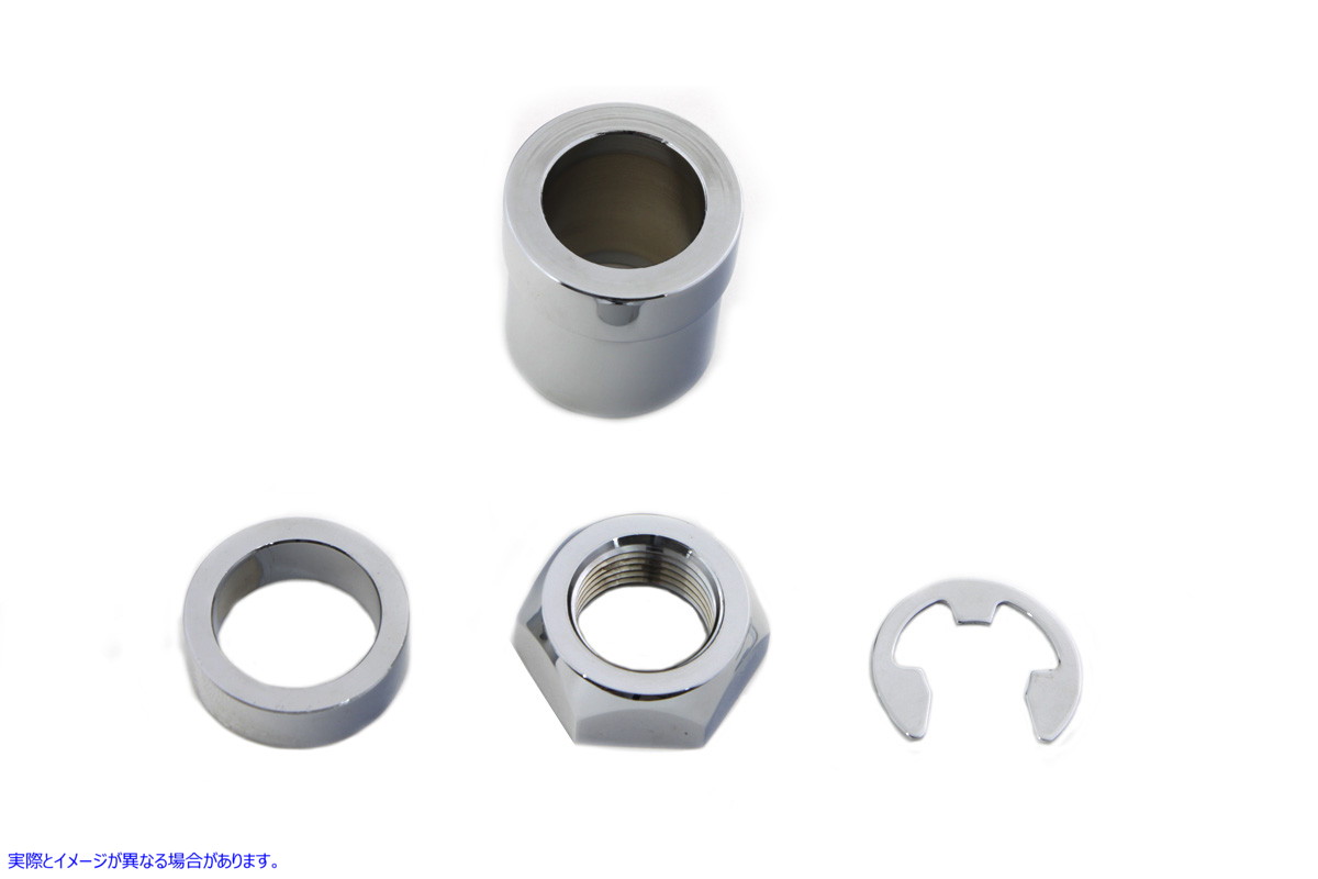 2613-4 リア アクスル ナット キット クローム 取寄せ Vツイン Rear Axle Nut Kit Chrome (検索用／41240-02 Colony
