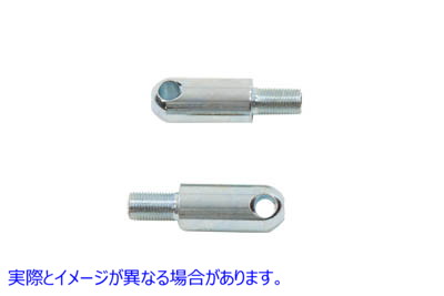 27-0049 ステップ マウント スタッド 亜鉛 取寄せ Vツイン Footpeg Mount Stud Zinc (検索用／52683-74