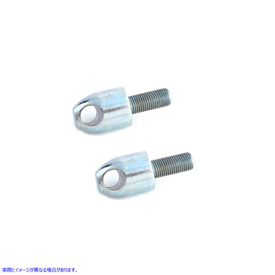 27-0050 ステップ マウント スタッド 亜鉛 取寄せ Vツイン Footpeg Mount Stud Zinc (検索用／50973-65