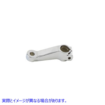 27-0055 クローム右側フットペグマウントサポート 取寄せ Vツイン Chrome Right Side Footpeg Mount Support (検索用／52698-65