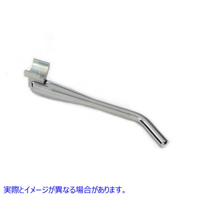 27-0134 クロームキックスタンドアセンブリ溶接オンタイプ 取寄せ Vツイン Chrome Kickstand Assembly Weld On Type (検索用／