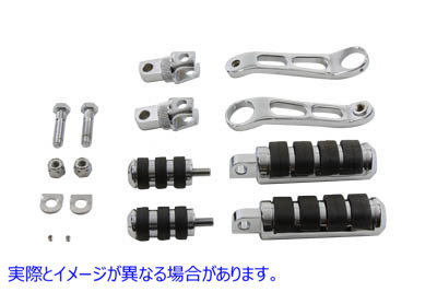 27-0146 フロントフットペグとブラケットキット 取寄せ Vツイン Front Footpeg and Bracket Kit (検索用／