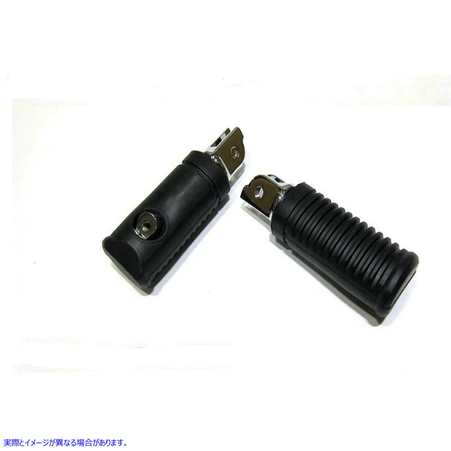 27-0183 M8 ドライバー フットペグ セット クローム 取寄せ Vツイン M8 Driver Footpeg Set Chrome (検索用／50501106 50501107