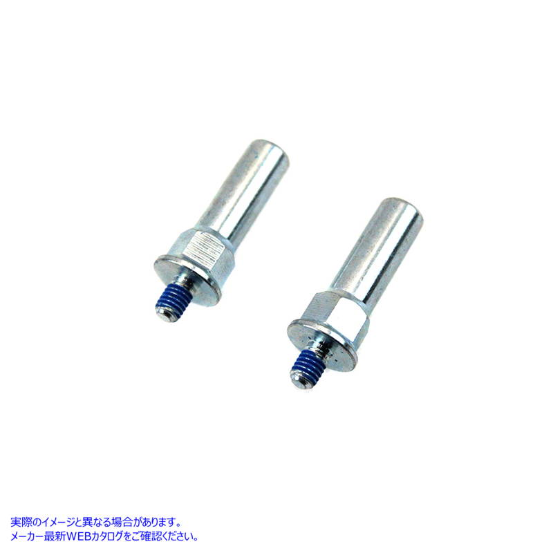 27-0203 ステップウェアピンセット 亜鉛 取寄せ Vツイン Footpeg Wear Pin Set Zinc (検索用／33130-07A