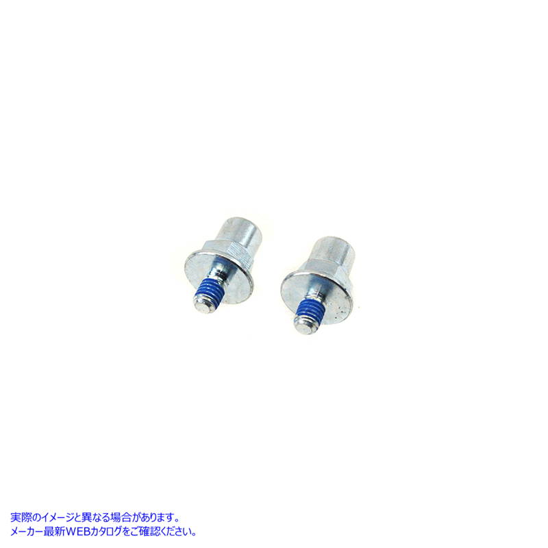 27-0204 ステップウェアピンセット 亜鉛 取寄せ Vツイン Footpeg Wear Pin Set Zinc (検索用／5050062B