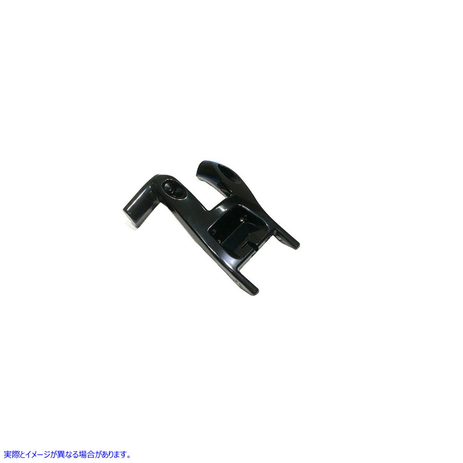 27-0213 M8 左ブラケット フットボード マウント ブラック 取寄せ Vツイン M8 Left Bracket Footboard Mount Black (検索用／505