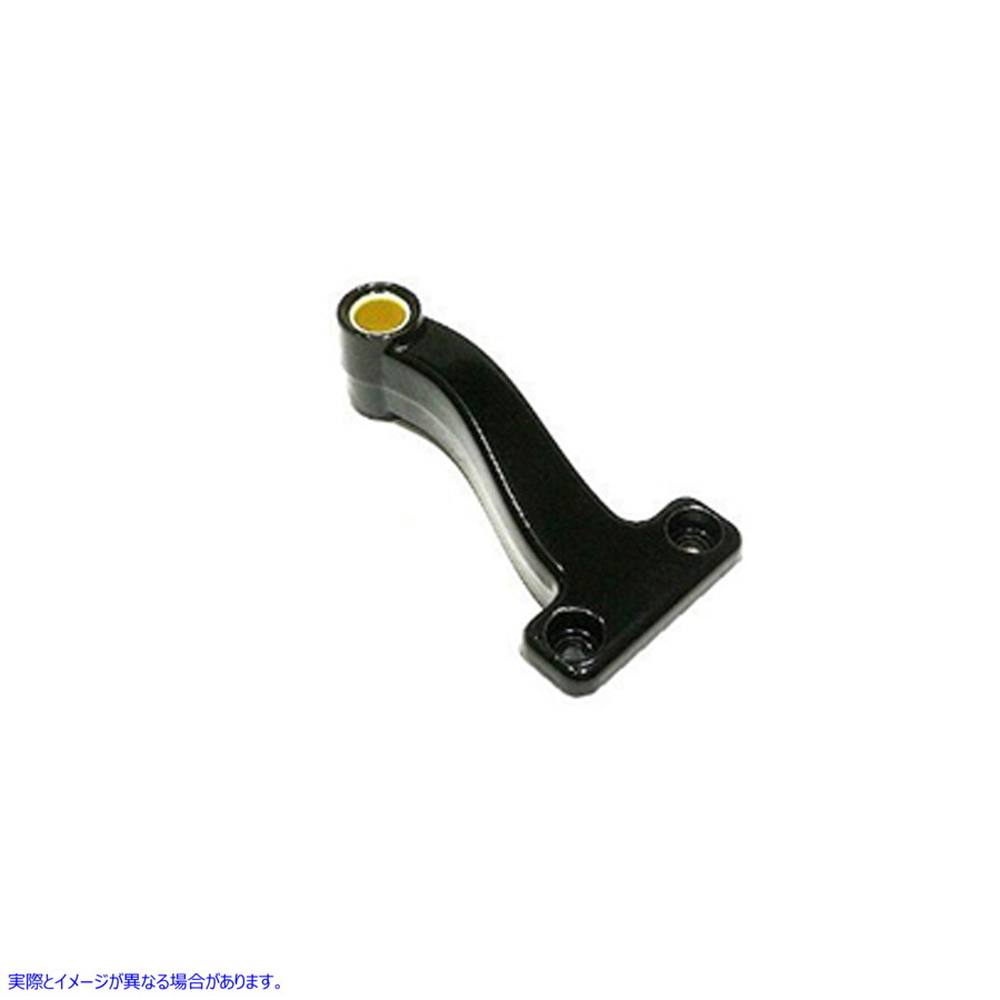 27-0215 M8 ブラケット シフター レバー マウント ブラック 取寄せ Vツイン M8 Bracket Shifter Lever Mount Black (検索用／336