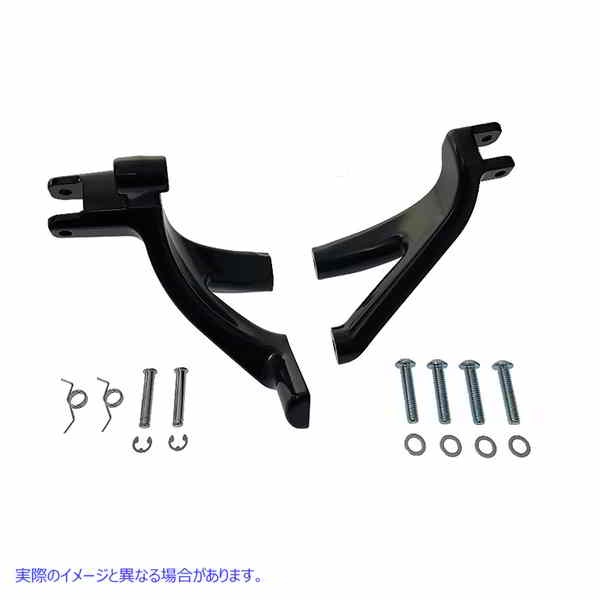 27-0221 OE 標準フォワード コントロール マウント キット ブラック 取寄せ Vツイン OE Standard Forward Control Mount Kit Bla