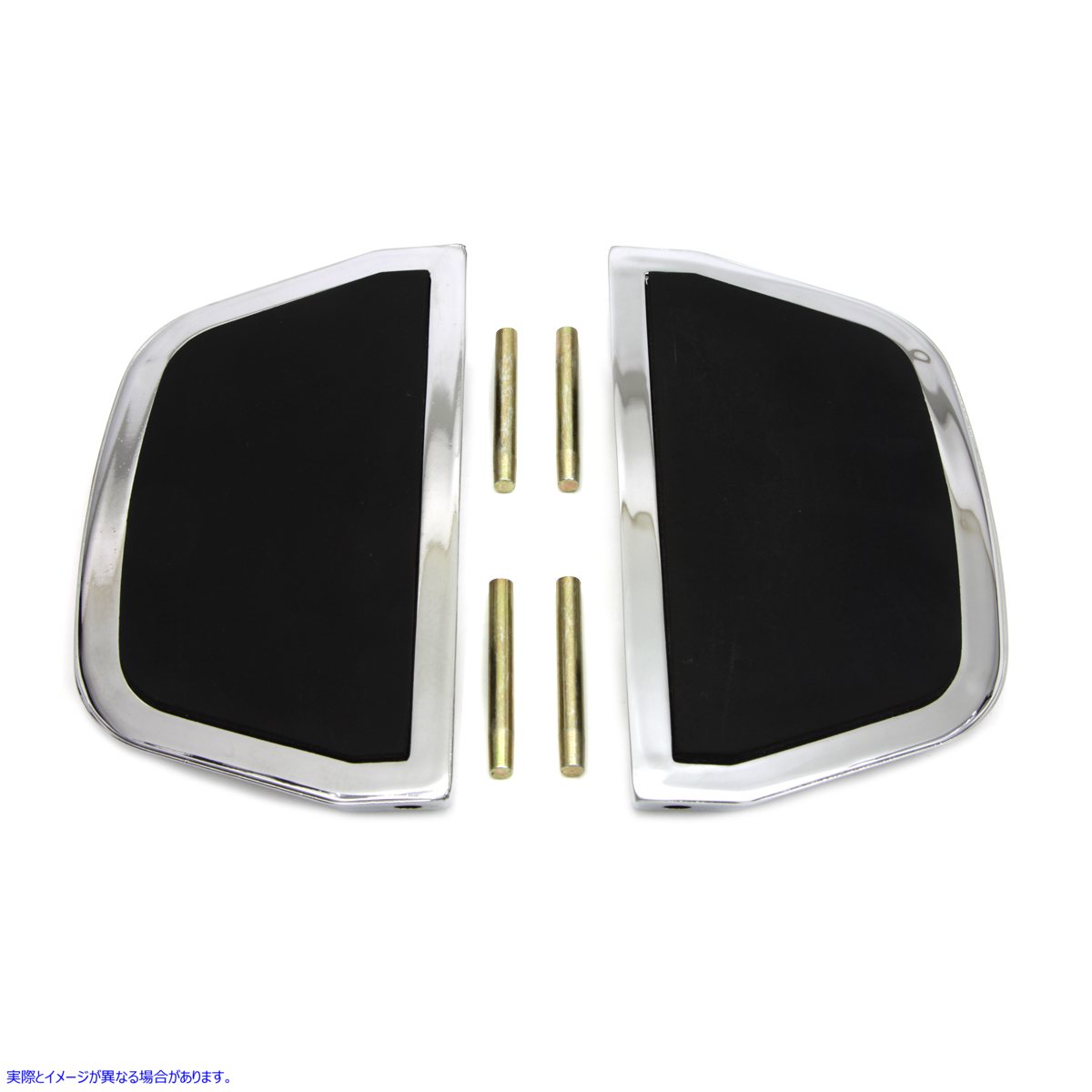 27-0229 パッセンジャーフットボードセット クローム 取寄せ Vツイン Passenger Footboard Set Chrome (検索用／