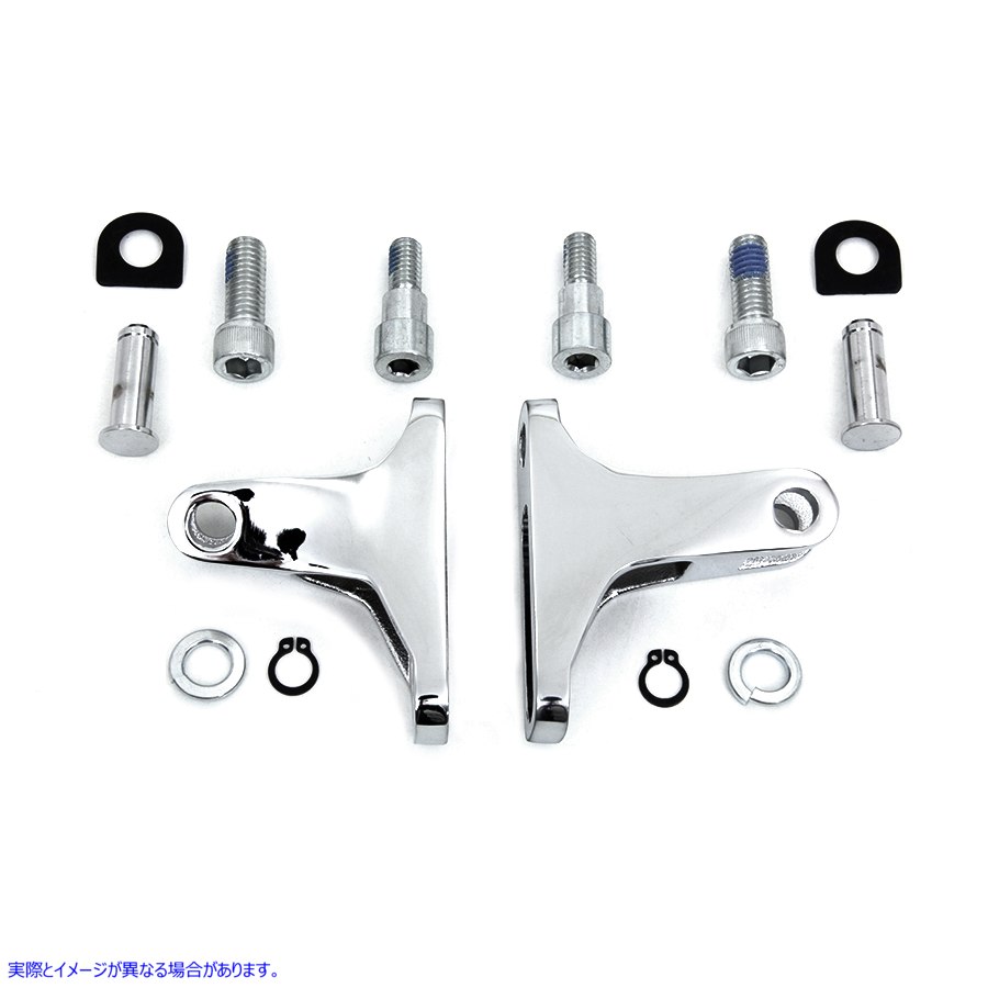 27-0440 後部乗客用ミニフットボードマウントキット 取寄せ Vツイン Rear Passenger Mini Footboard Mount Kit (検索用／5050040