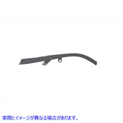 27-0480 クロームリアベルトガードアッパー 取寄せ Vツイン Chrome Rear Belt Guard Upper (検索用／60550-08