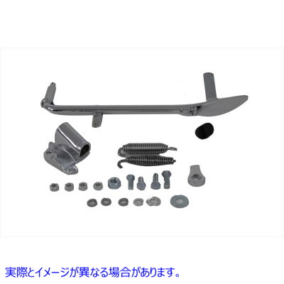 27-0540 クロームキックスタンドキット 取寄せ Vツイン Chrome Kickstand Kit (検索用／