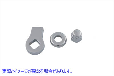 27-0546 キックスタンド タブ キット クローム 取寄せ Vツイン Kickstand Tab Kit Chrome (検索用／50309-02
