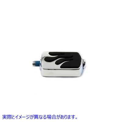 27-0559 シフター フットペグ クローム フレーム スタイル 取寄せ Vツイン Shifter Footpeg Chrome Flame Style (検索用／34617-