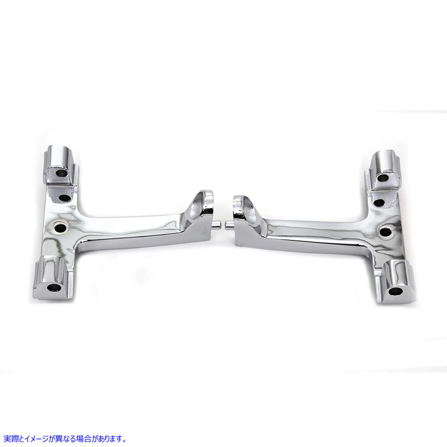 27-0561 後部助手席フットボードマウント 取寄せ Vツイン Rear Passenger Footboard Mounts (検索用／52719-93B