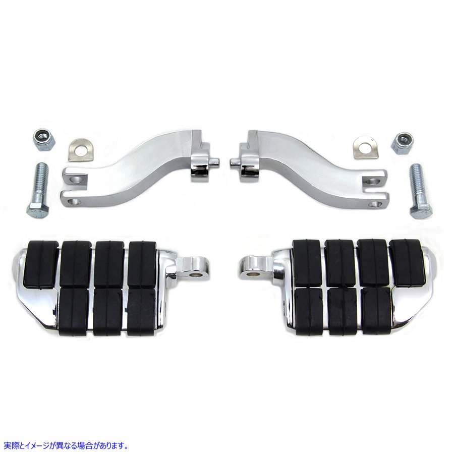 27-0578 Cats Paw パッセンジャーステップキット 取寄せ Vツイン Cats Paw Passenger Footpeg Kit (検索用／