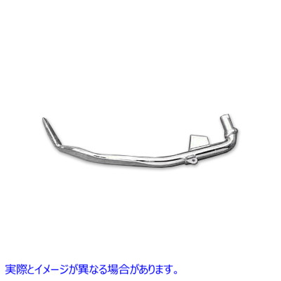 27-0593 キックスタンド脚クローム 1 インチ下 取寄せ Vツイン Kickstand Leg Chrome 1 inch Lower (検索用／