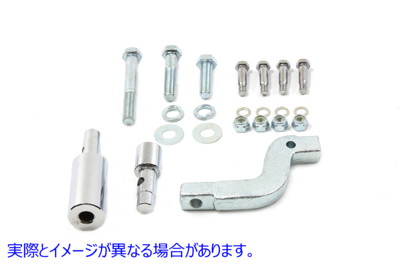 27-0606 プライマリーフットボード取り付けキット 取寄せ Vツイン Primary Footboard Mounting Kit (検索用／