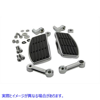 27-0669 ミニドライバー調整可能なフットボードキット 取寄せ Vツイン Mini Driver Adjustable Footboard Kit (検索用／