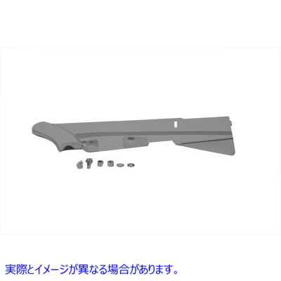 27-0686 クロームリアベルトガードロア 取寄せ Vツイン Chrome Rear Belt Guard Lower (検索用／60514-07A