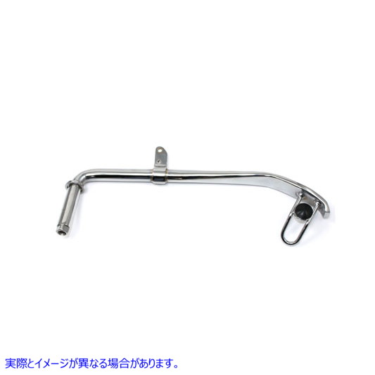 27-0707 クローム 2 インチ下鍛造キックスタンド 取寄せ Vツイン Chrome 2 inch Lower Forged Kickstand (検索用／