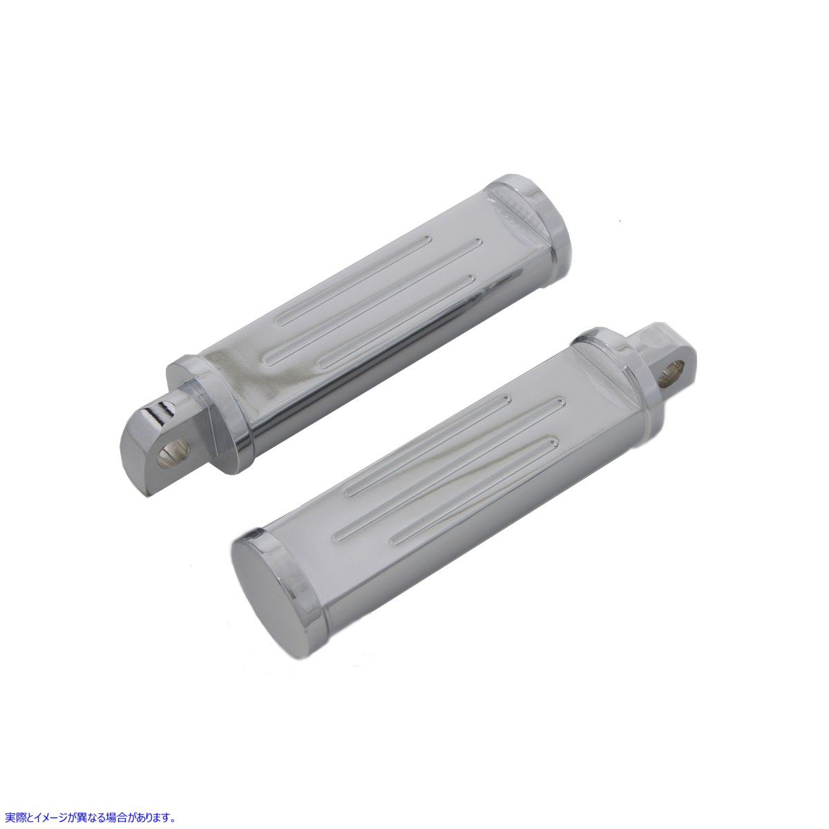27-0720 クロームボールミルドフットペグセット 取寄せ Vツイン Chrome Ball Milled Footpeg Set (検索用／