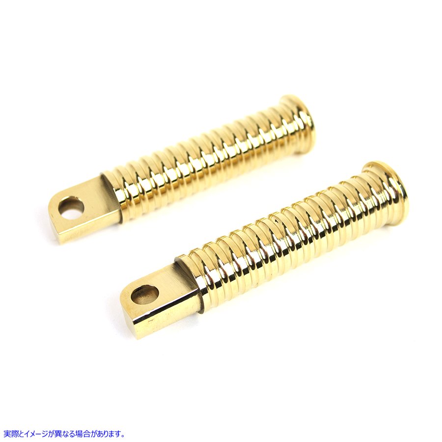 27-0783 リブスタイル拡張フットペグセット 取寄せ Vツイン Ribbed Style Extended Footpeg Set (検索用／