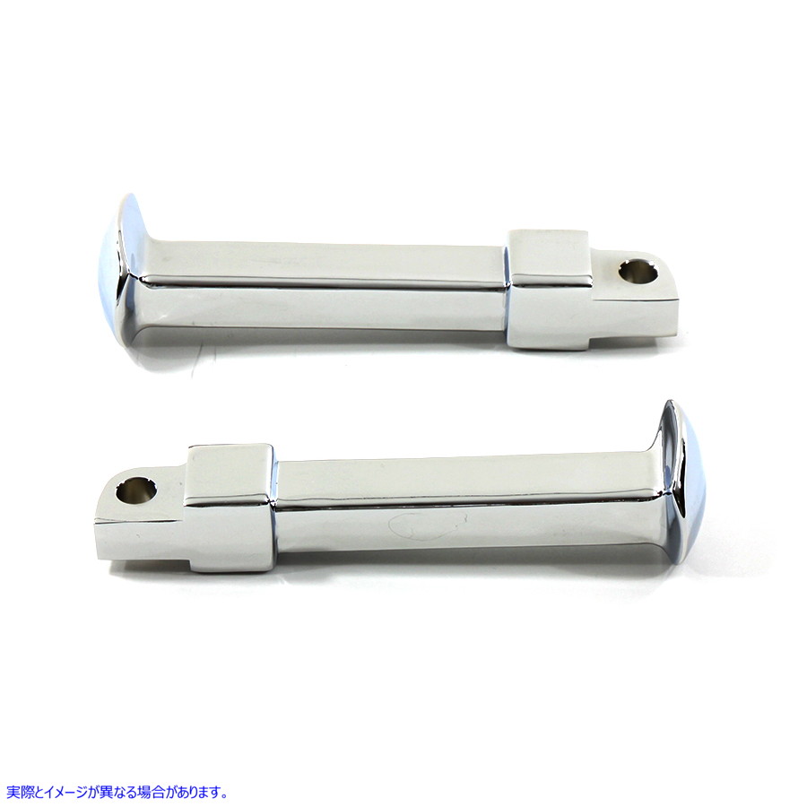 27-0785 鉄道スタイルステップセット 取寄せ Vツイン Railroad Spike Footpeg Set (検索用／