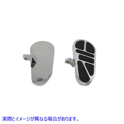 27-0793 ミニパッセンジャーフットボードセット クローム 取寄せ Vツイン Mini Passenger Footboard Set Chrome (検索用／