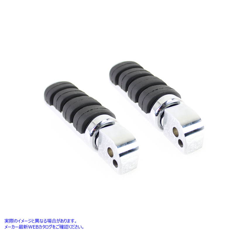 27-0849 パッセンジャー ISO フットペグ セット クローム 取寄せ Vツイン Passenger ISO Footpeg Set Chrome (検索用／