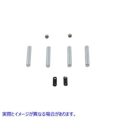 27-0864 助手席フットボードピンキット 取寄せ Vツイン Passenger Footboard Pin Kit (検索用／