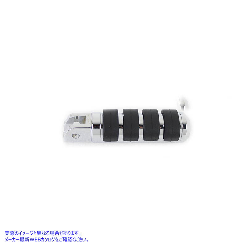 27-0866 ドライバー ISO フットペグ セット クローム 取寄せ Vツイン Driver ISO Footpeg Set Chrome (検索用／