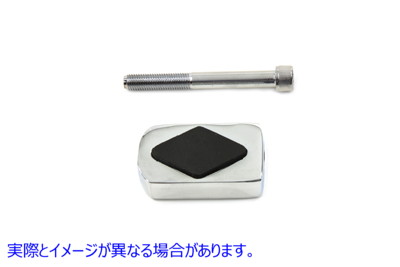 27-0939 クロームビレットシフターステップステップダイヤモンドスタイル 取寄せ Vツイン Chrome Billet Shifter Footpeg Diamon