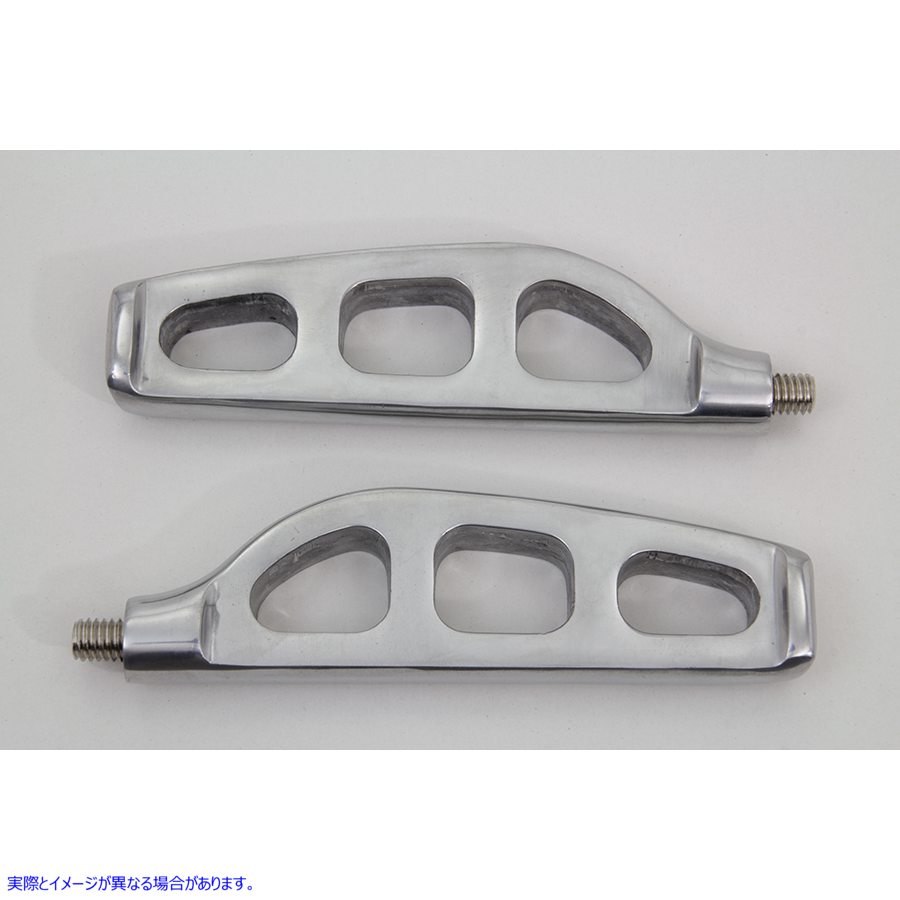 27-0942 ビレットフットペグセット 取寄せ Vツイン Billet Footpeg Set (検索用／
