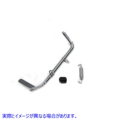 27-0998 ジフィー キックスタンド クローム 取寄せ Vツイン Jiffy Kickstand Chrome (検索用／