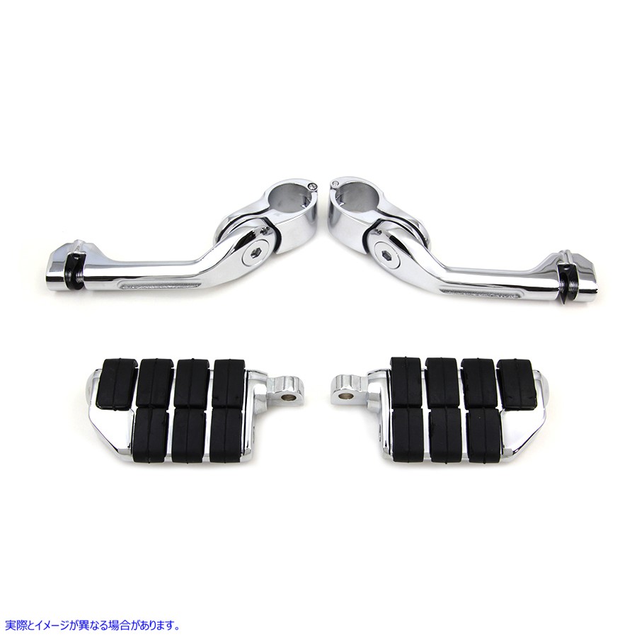 27-1013 Cats Paw フットペグ付きハイウェイバーキット 取寄せ Vツイン Highway Bar Kit with Cats Paw Footpegs (検索用／