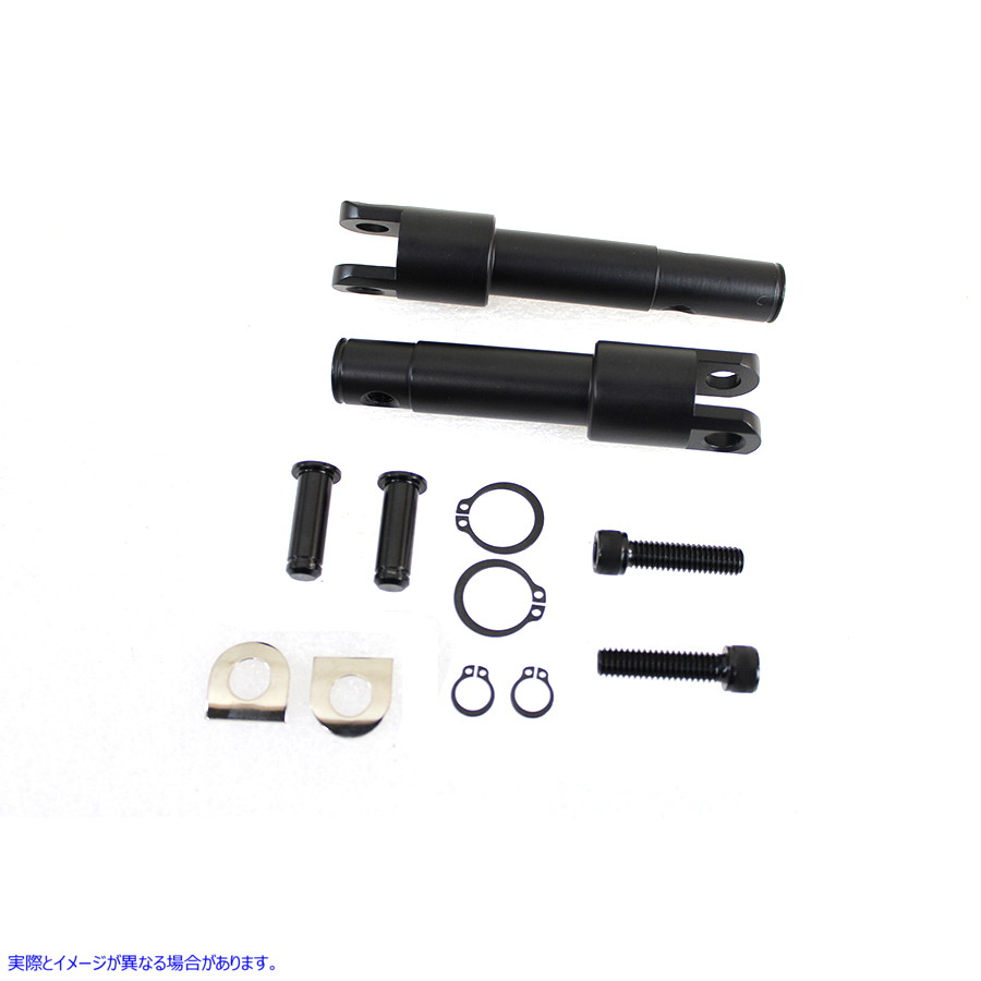 27-1014 ブラック スタンダード フォワード コントロール コンバージョン キット 取寄せ Vツイン Black Standard Forward Contro