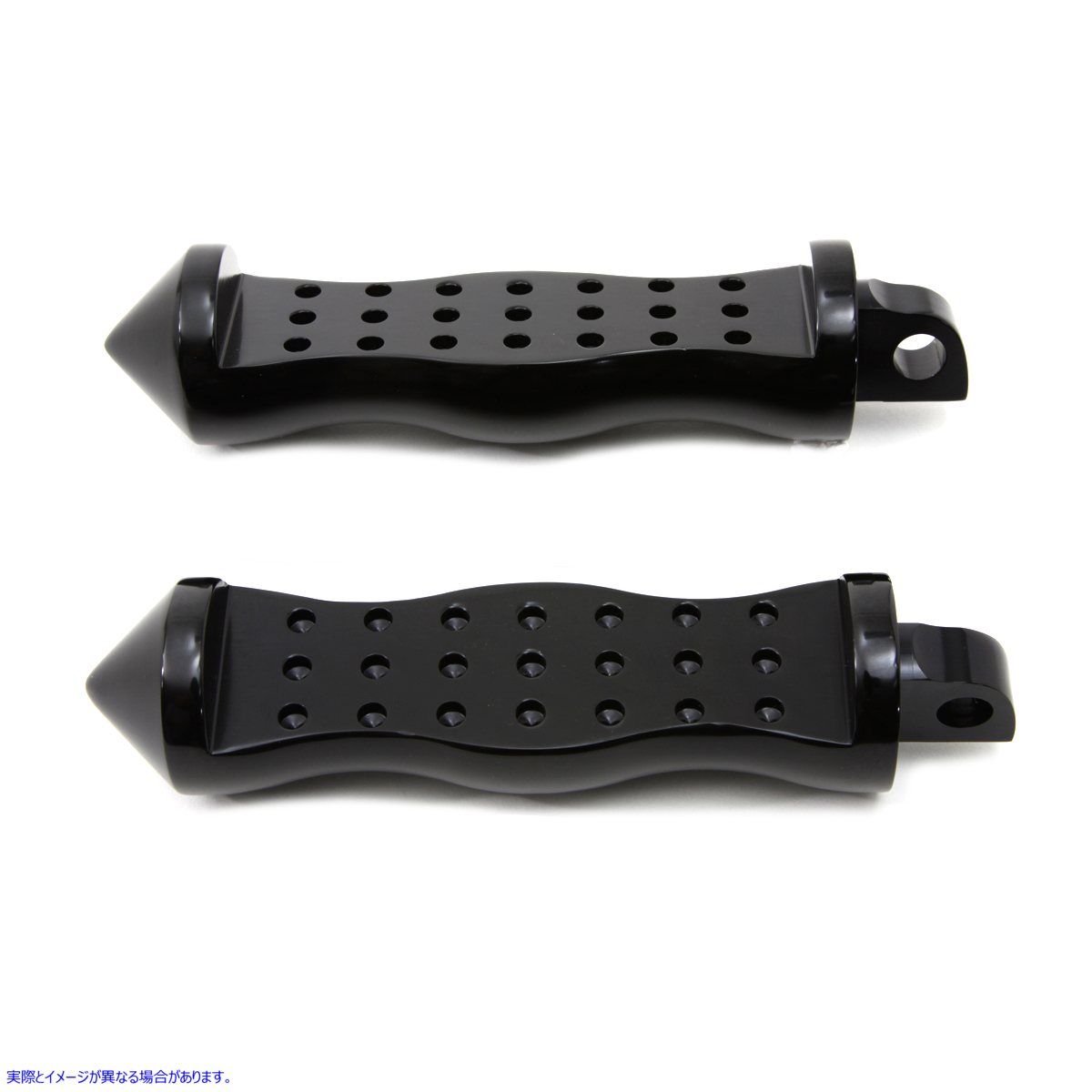 27-1062 ブラック フォーム ファクター フットペグ セット ドルイド スタイル 取寄せ Vツイン Black Form Factor Footpeg Set Dr