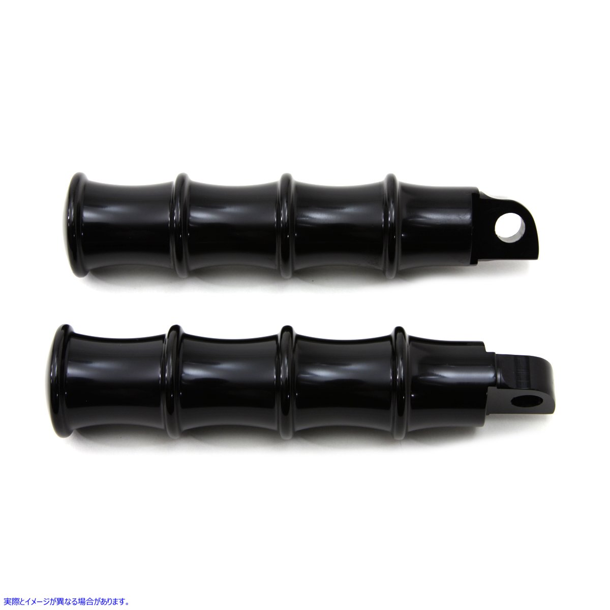 27-1066 ブラック トライバル スタイル フットペグ セット 取寄せ Vツイン Black Tribal Style Footpeg Set (検索用／