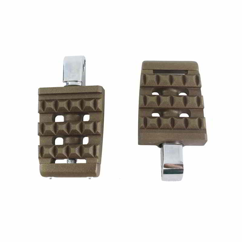 27-1288  取寄せ Vツイン Bronx Passenger Footpeg Set Bronze (検索用／50500993