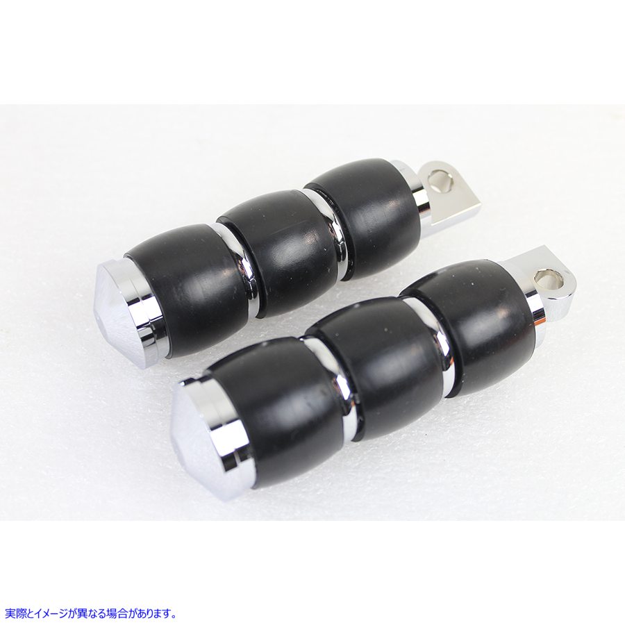27-1432 バンドスタイルソフトステップセット 取寄せ Vツイン Banded Style Soft Footpeg Set (検索用／