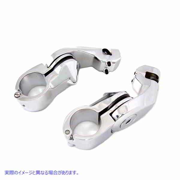 27-1453 ショートアングル フットペグ マウント キット クローム 取寄せ Vツイン Short Angled Footpeg Mount Kit Chrome (検索