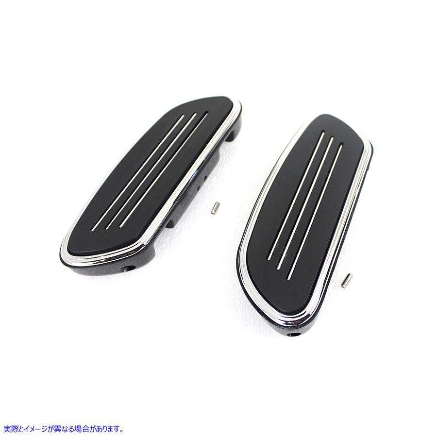 27-1458 助手席フットボードセット 取寄せ Vツイン Passenger Footboard Set (検索用／