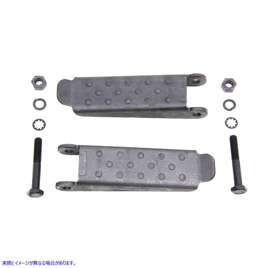 27-1461 パーカーライズド コンバット フットペグ セット 取寄せ Vツイン Parkerized Combat Footpeg Set (検索用／