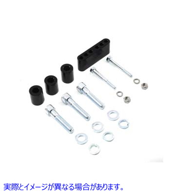 27-1527 ドライバー フットボード エクステンダー キット ブラック 取寄せ Vツイン Driver Footboard Extender Kit Black (検索